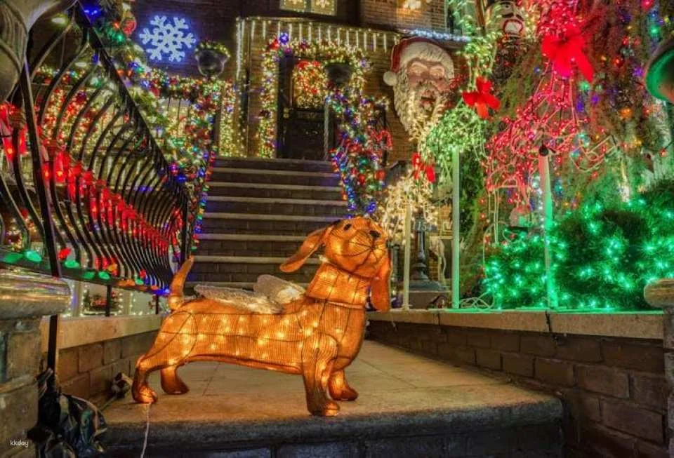 Dyker Heights holiday lights tour