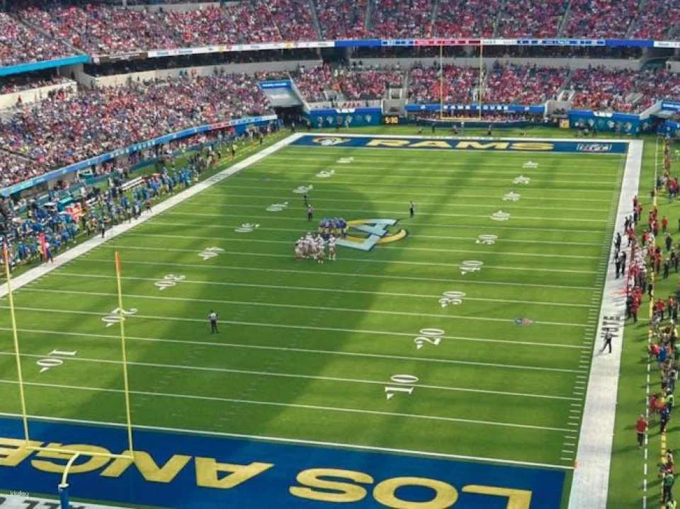Los Angeles Rams football game ticket at SoFi Stadium