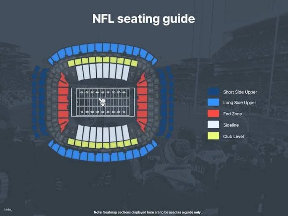 Los Angeles Rams football game ticket at SoFi Stadium