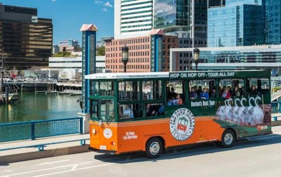 1-Day or 2-Day Hop-On Hop-Off Trolley Tour of Boston