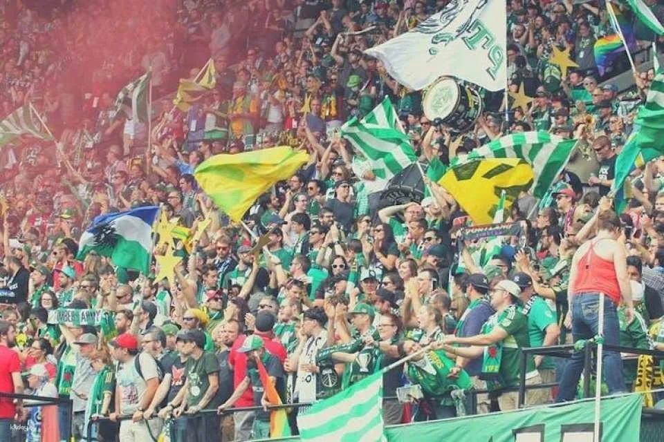 Portland Timbers Football Game at Providence Park Stadium