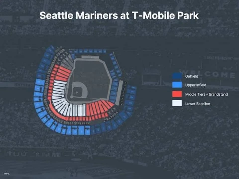 Seattle Mariners Baseball Game Ticket at T-Mobile Park