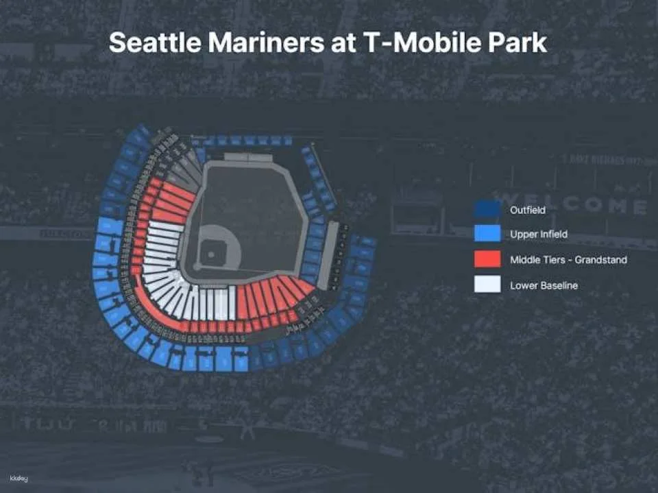 Seattle Mariners Baseball Game Ticket at T-Mobile Park