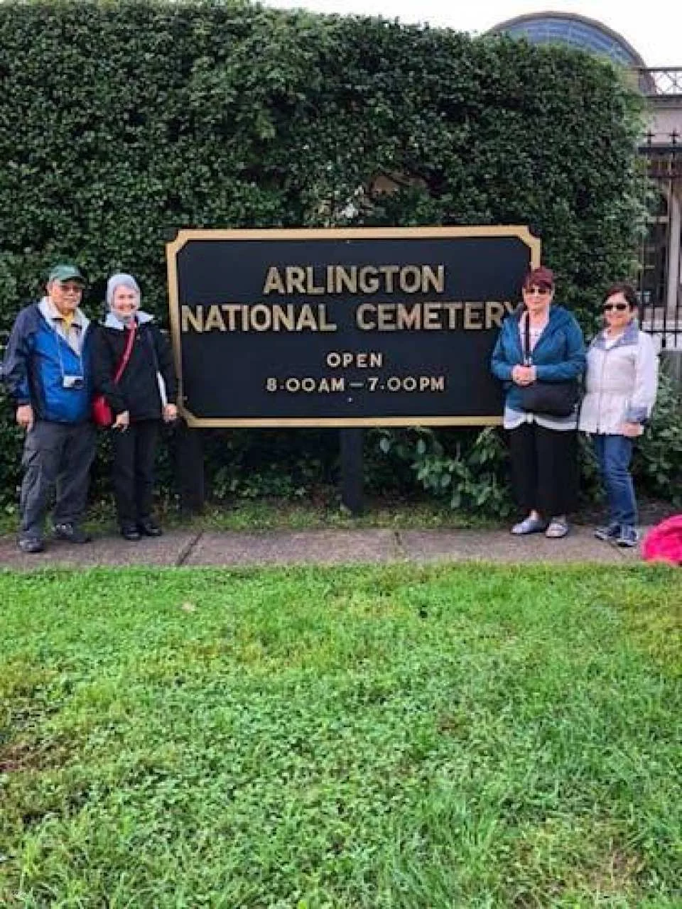 Arlington Cemetery with Changing of the Guards