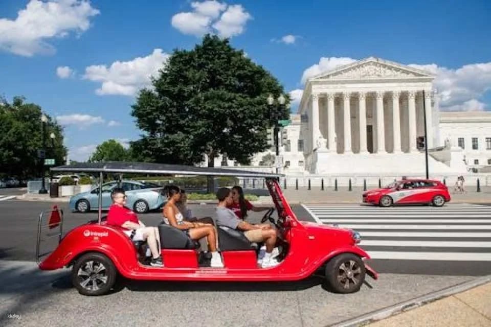 Washington Mall and monuments tour by electric car