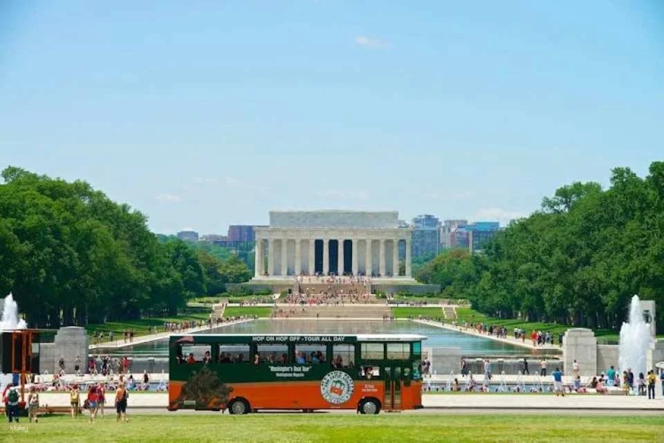 Old Town Trolley hop-on hop-off tours of Washington D.C.