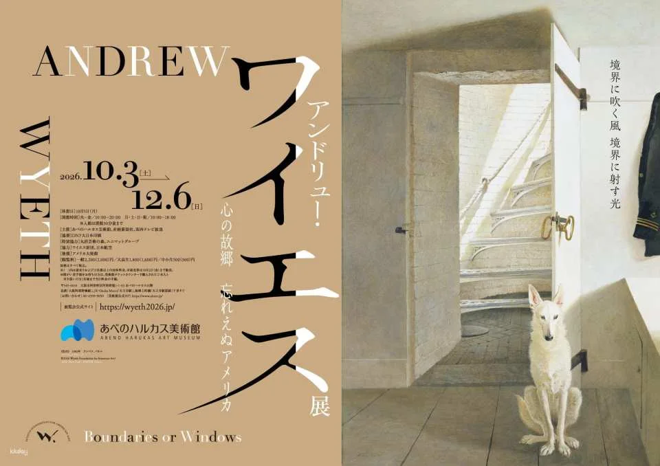 Andrew Wyeth Exhibition Admission Ticket (Osaka Exhibition)
