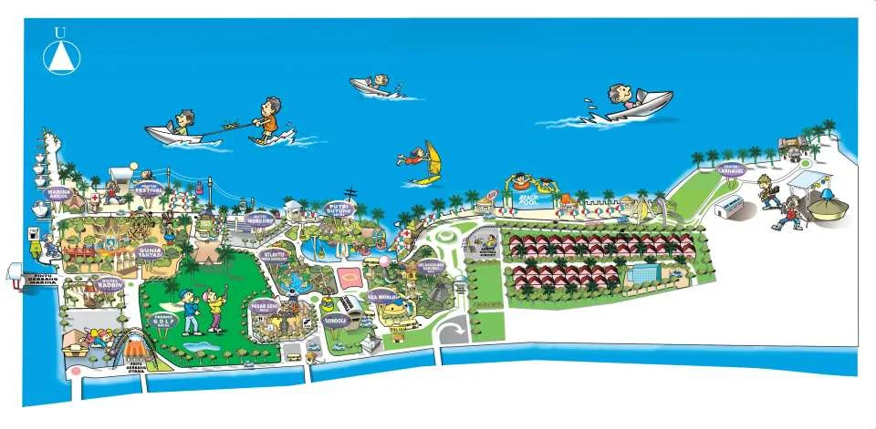Ancol Dreamland Entrance Gate Ticket | Jakarta, Indonesia