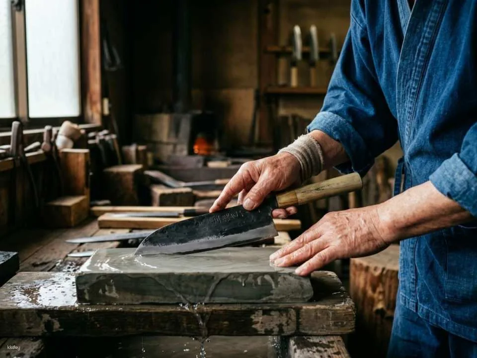 Kyoto Kawaramachi Artisan Workshop Experience: Make wooden chopsticks and enjoy ramen, sharpen knives and learn how to make Kintsugi matcha.