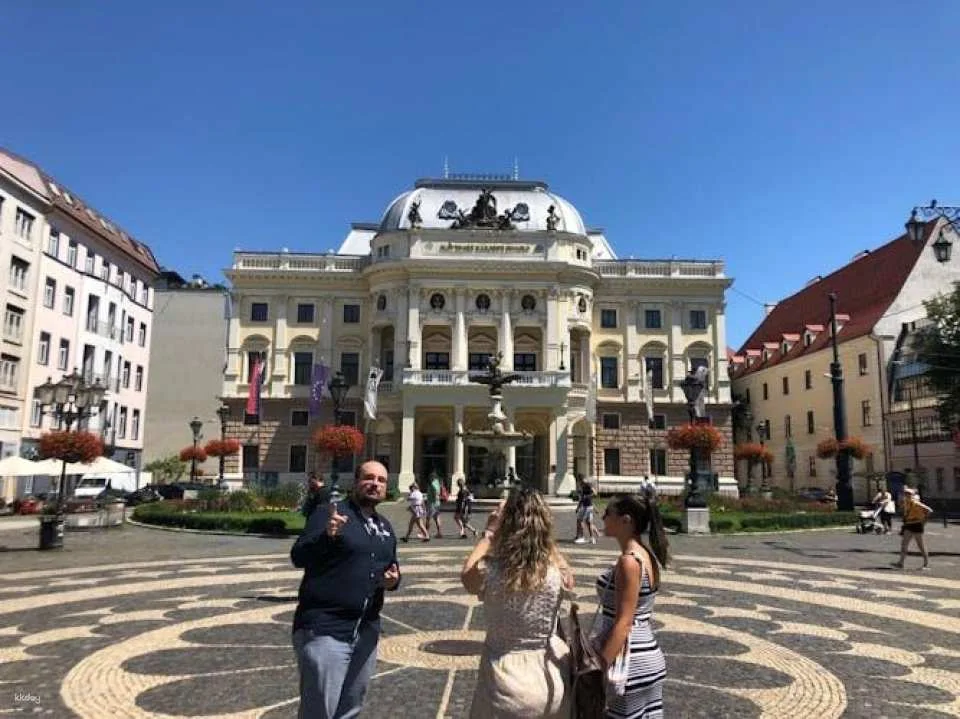 Bratislava walking tour with castle entrance ticket