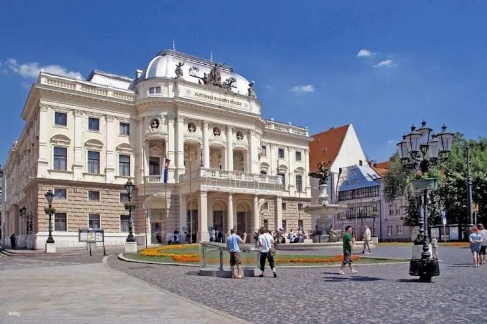 Bratislava walking tour with castle entrance ticket
