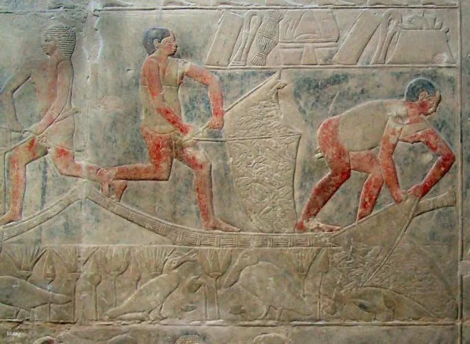 Memphis and Saqqara private tour with home cooked lunch from Cairo