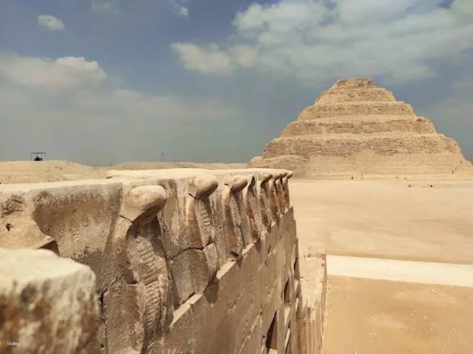 Memphis and Saqqara private tour with home cooked lunch from Cairo