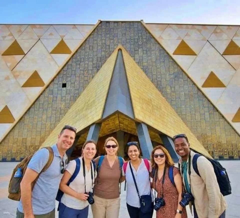 Cairo small-group tour from Sharm, Grand Museum, pyramids and Khan