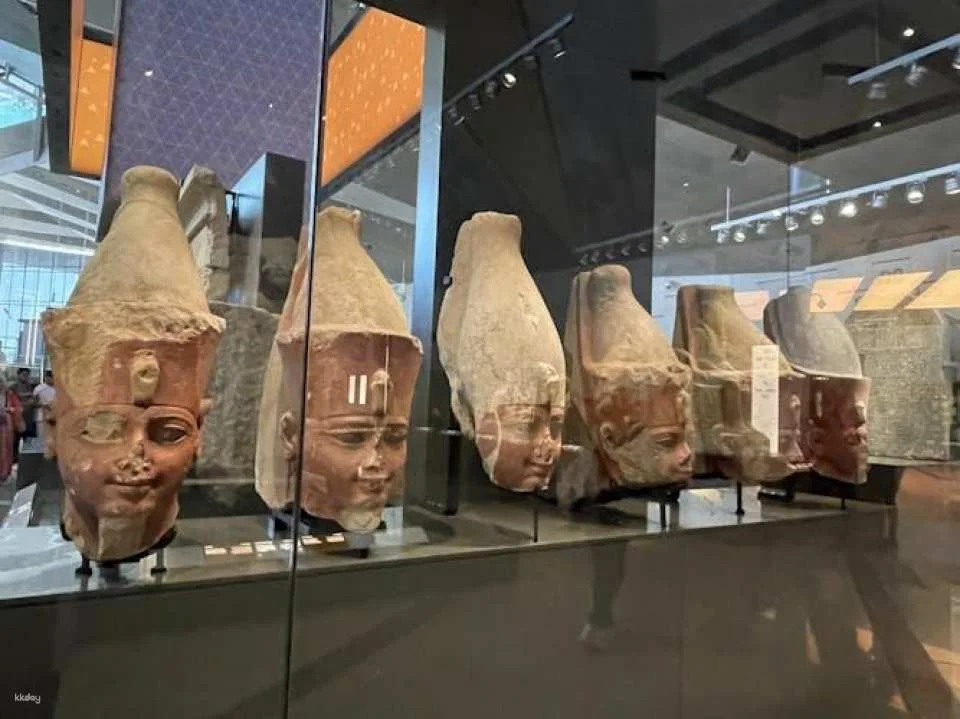 Cairo small-group tour from Sharm, Grand Museum, pyramids and Khan