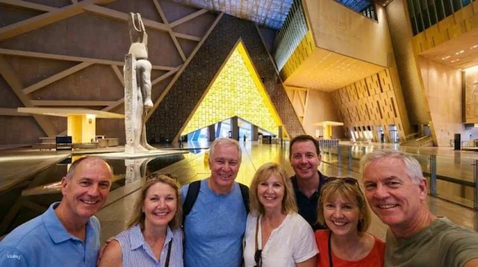 Cairo small-group tour from Sharm, Grand Museum, pyramids and Khan