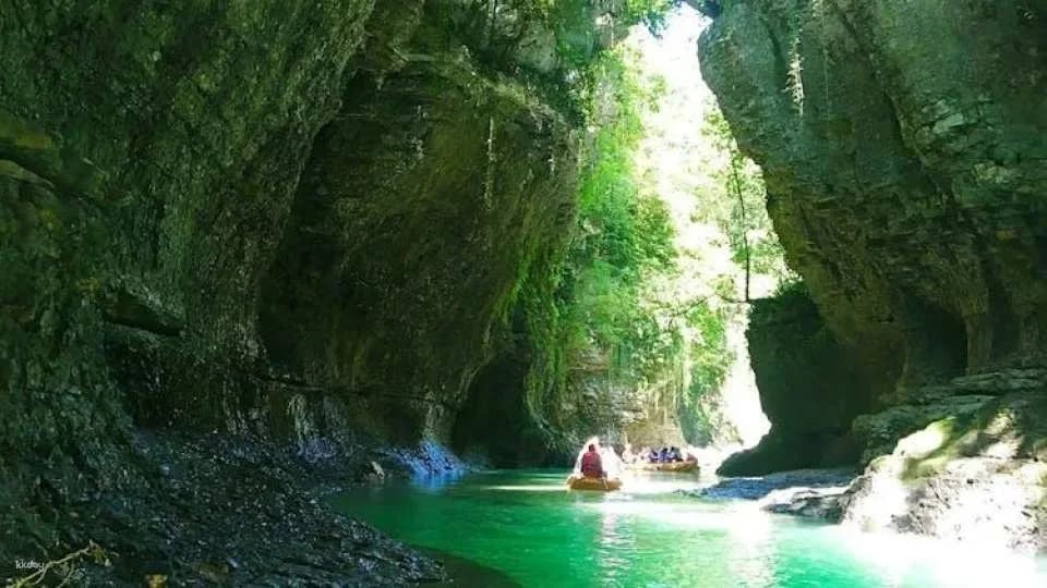 Martvili Canyon, Prometheus Cave and Kutaisi tour from Tbilisi