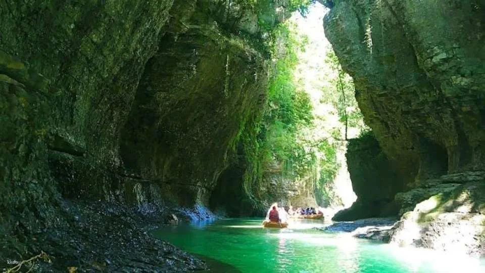 Martvili Canyon, Prometheus Cave and Kutaisi tour from Tbilisi