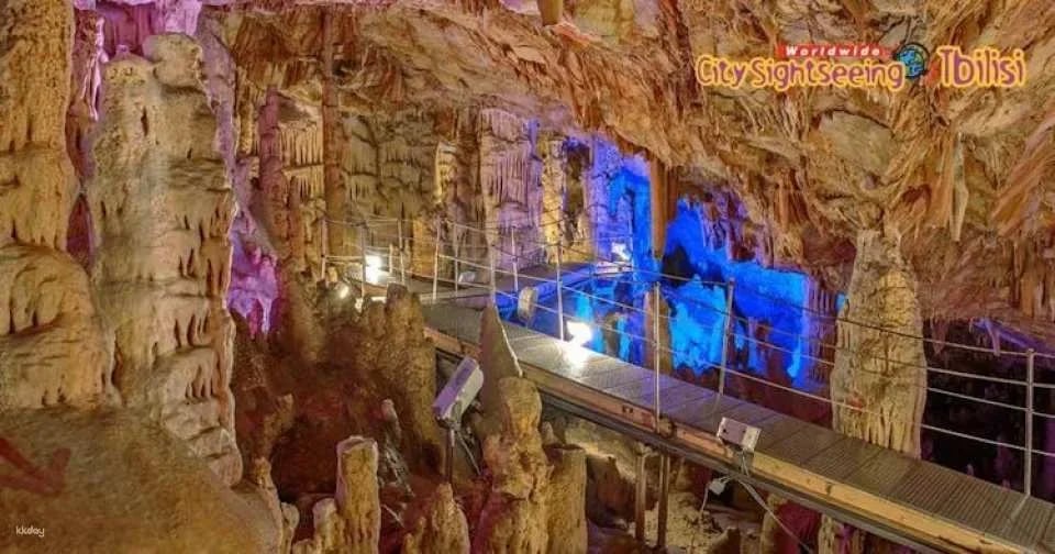 Martvili Canyon, Prometheus Cave and Kutaisi tour from Tbilisi