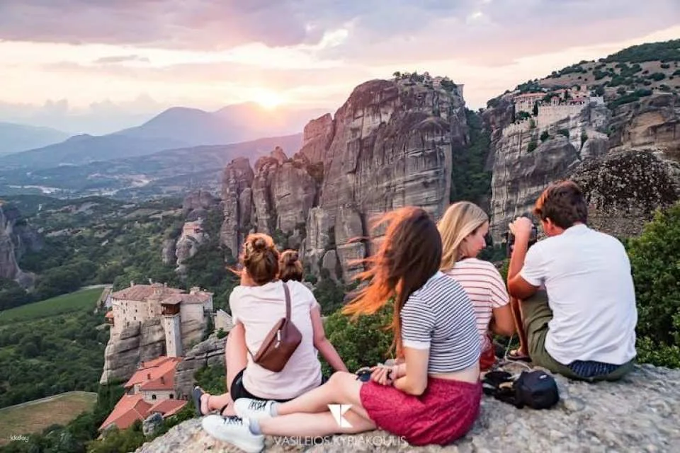 Majestic Sunset Meteora tour from Kalampaka Small-group tour