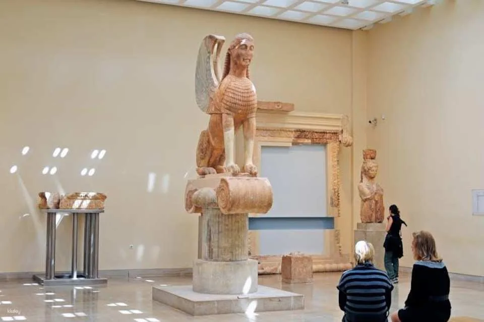 Delphi archaeological site with virtual reality from Athens