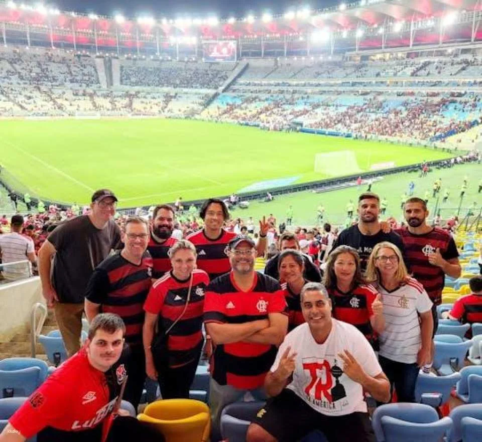 Rio de Janeiro Flamengo football match at Maracanã Stadium