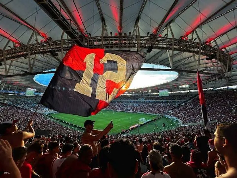 Rio de Janeiro Flamengo football match at Maracanã Stadium