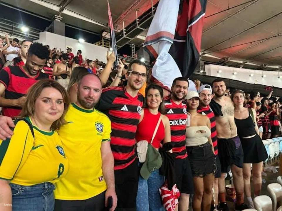 Rio de Janeiro Flamengo football match at Maracanã Stadium
