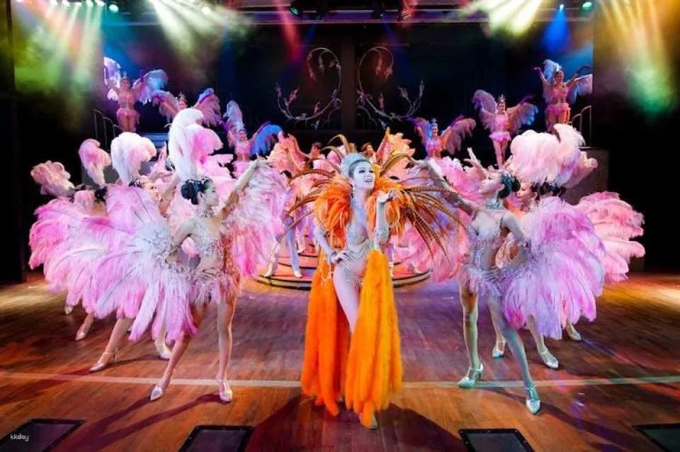 Entrance tickets to Phuket Simon Cabaret ladyboy glamour show