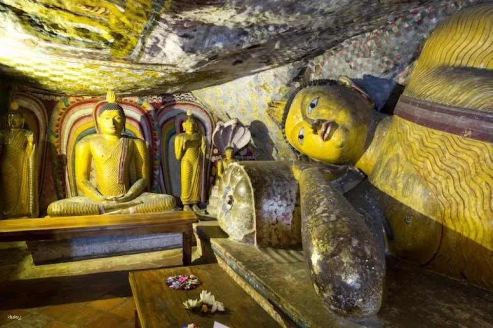 Sigiriya Lion Rock and Dambulla Cave Temple tour in Sri Lanka