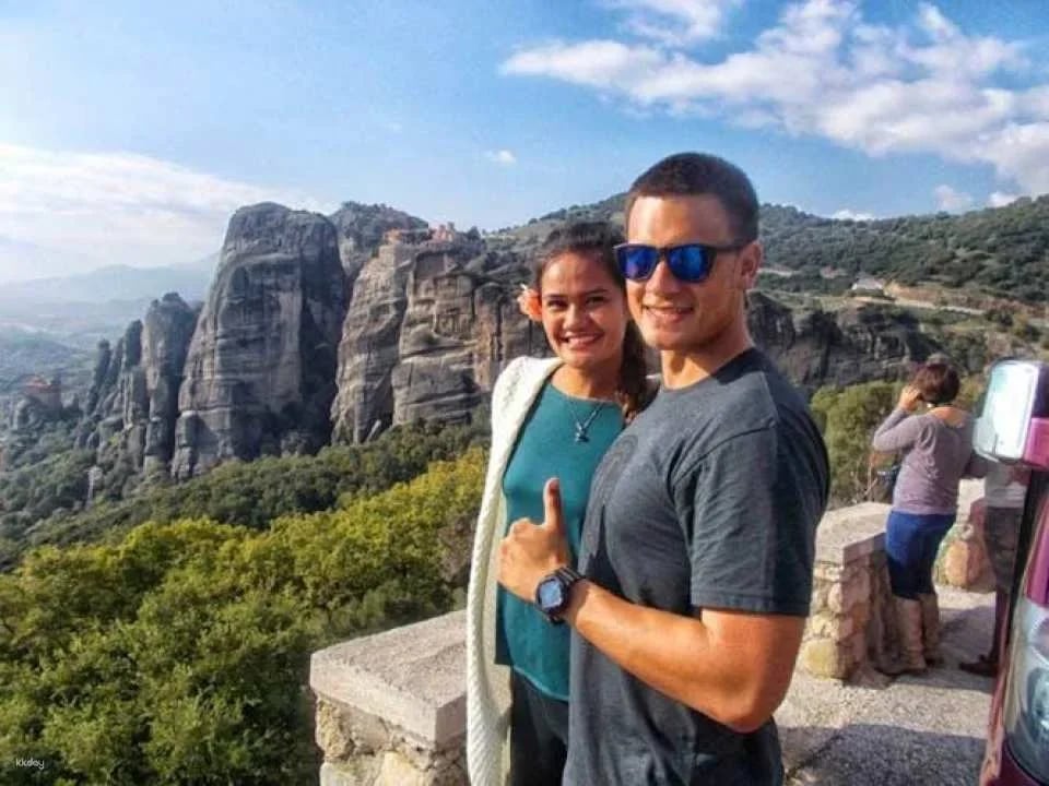 Meteora highlights and Hermit caves tour by train from Kalabaka