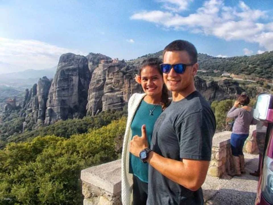 Meteora highlights and Hermit caves tour by train from Kalabaka