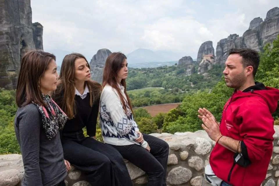 Meteora highlights and Hermit caves tour by train from Kalabaka