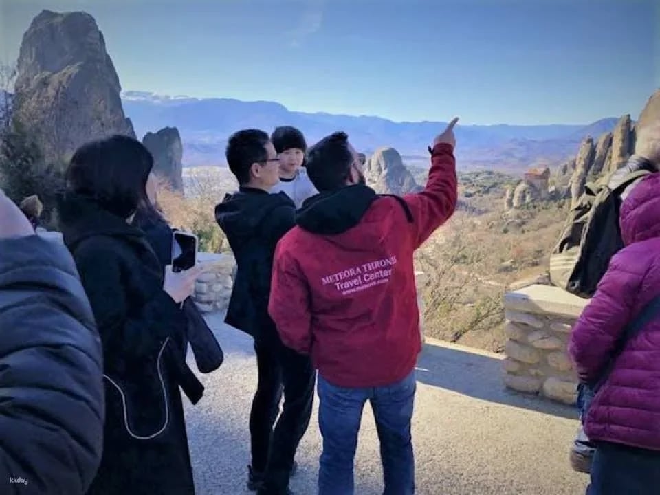 Meteora highlights and Hermit caves tour by train from Kalabaka