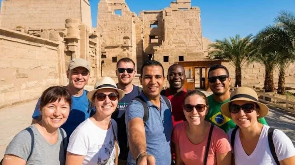 Kings Valley, Nobles, Felucca, Luxor and Habu Temples from Marsa Alam