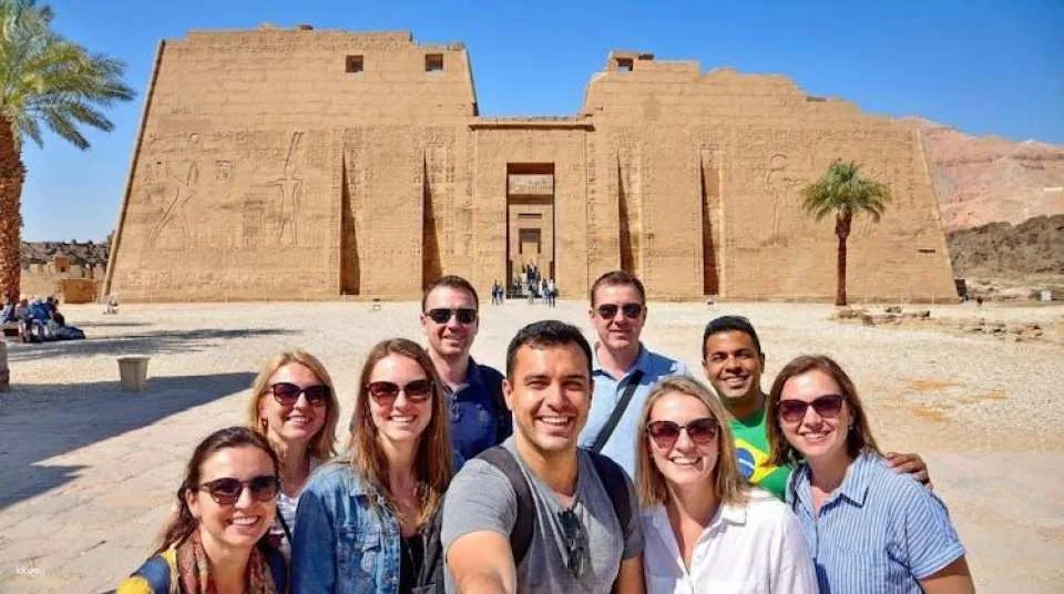Kings Valley, Nobles, Felucca, Luxor and Habu Temples from Marsa Alam