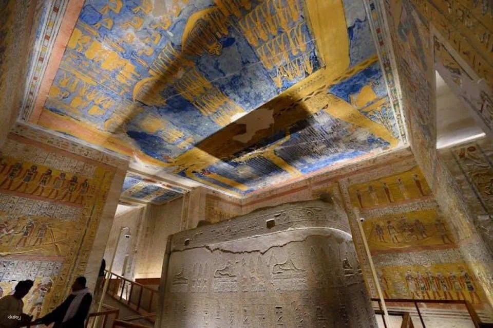 Kings Valley, Nobles, Felucca, Luxor and Habu Temples from Marsa Alam