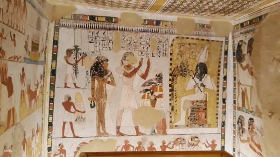 Kings Valley, Nobles, Felucca, Luxor and Habu Temples from Marsa Alam