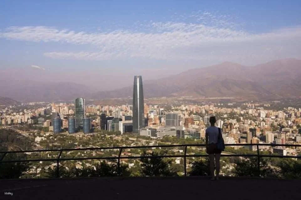 Guided tour of Santiago with Bellavista, San Cristóbal and cable car