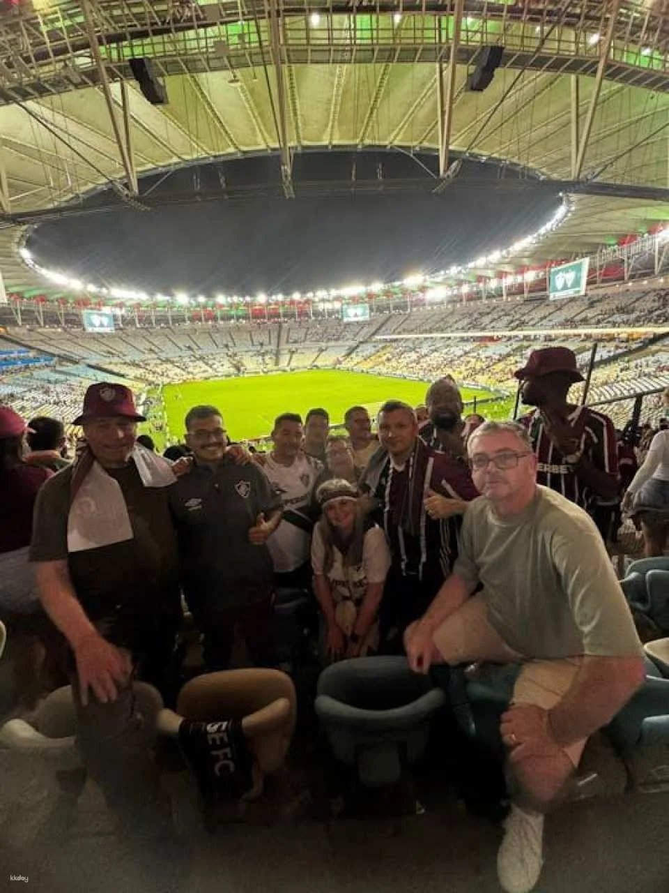 Rio de Janeiro Fluminense football match at Maracanã