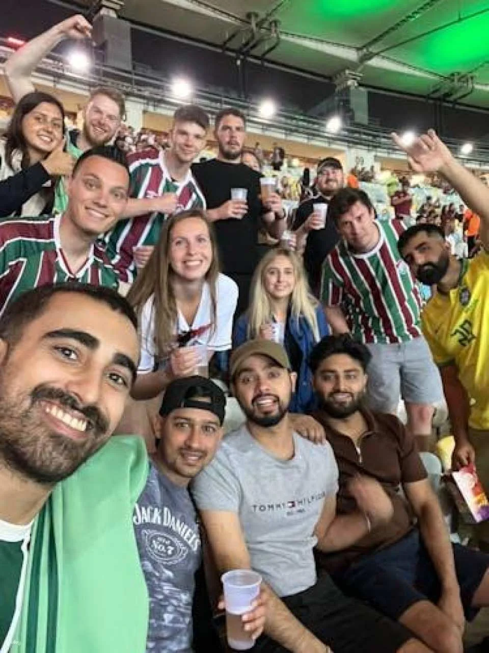Rio de Janeiro Fluminense football match at Maracanã
