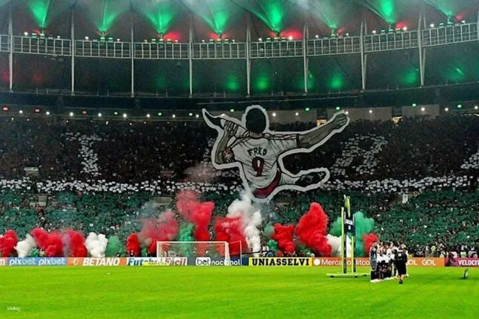 Rio de Janeiro Fluminense football match at Maracanã