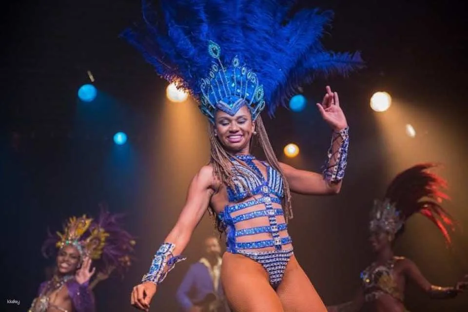 Ginga tropical carnival show with optional dinner