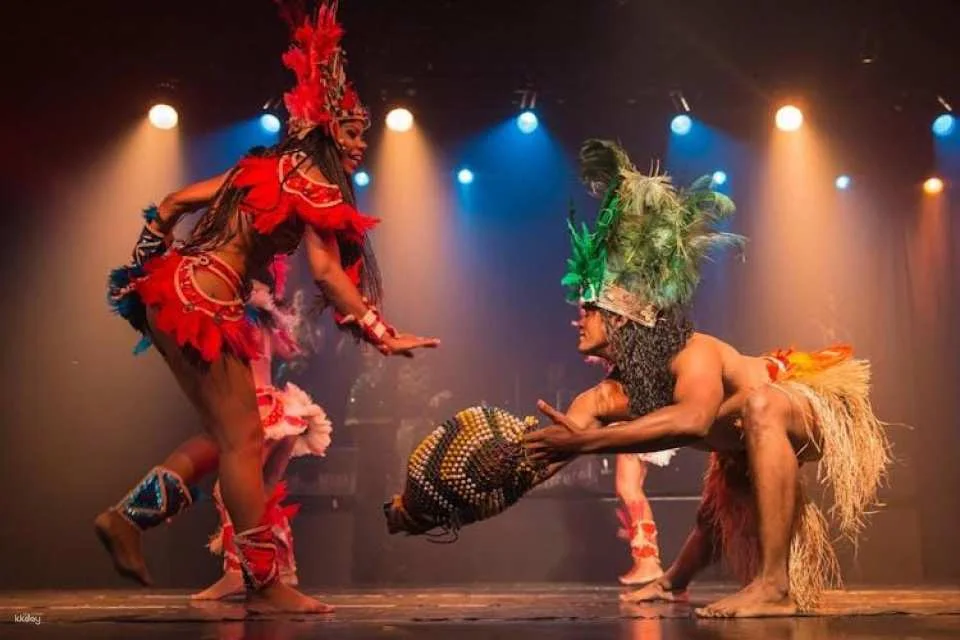 Ginga tropical carnival show with optional dinner