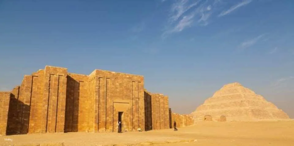 Saqqara Pyramids, Tombs, Serapeum and Grand Museum by plane from Sharm