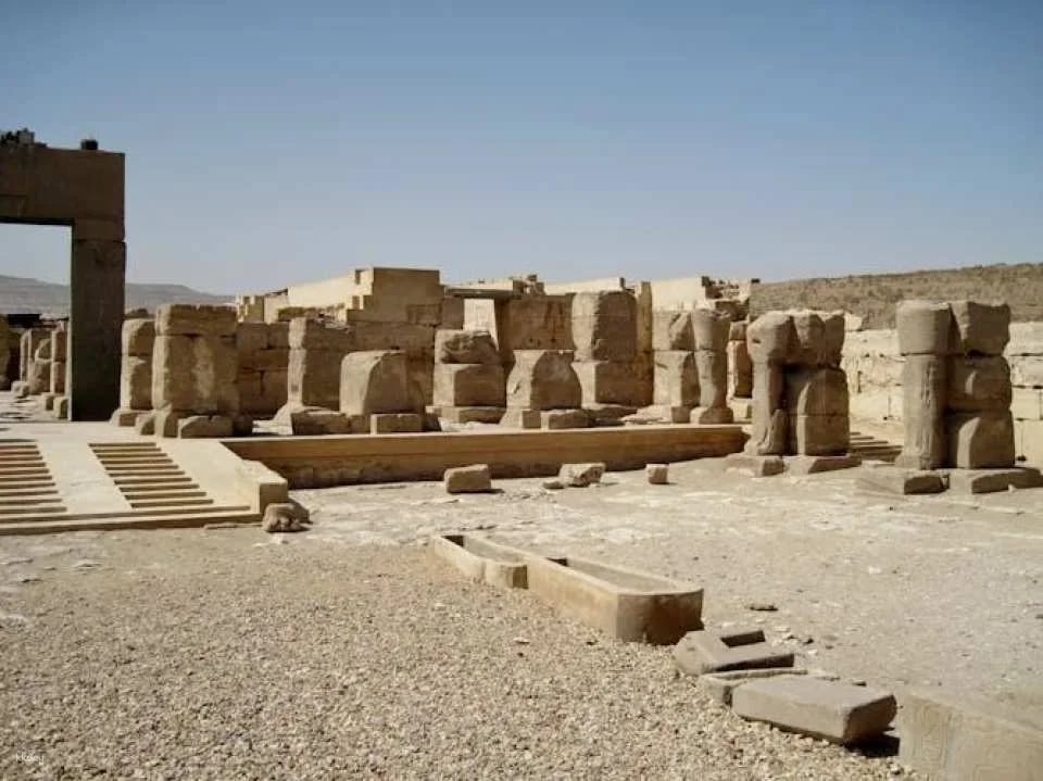 The temples of Dendera and Abydos from Luxor