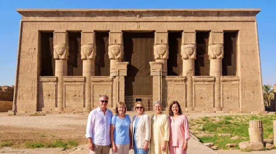 The temples of Dendera and Abydos from Luxor