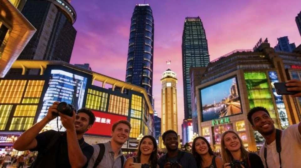 Private Chongqing night tour and hotpot feast