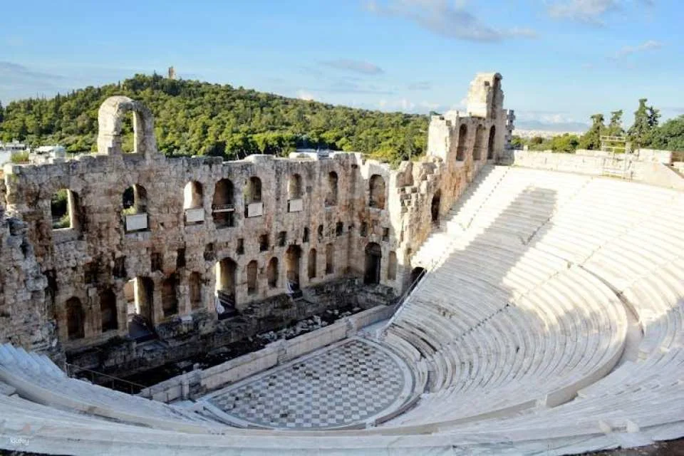 Athens sightseeing Spanish guide tour with Acropolis site entrance and museum