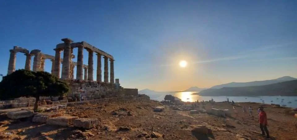 Cape Sounion Temple of Poseidon sunset tour with audio guide